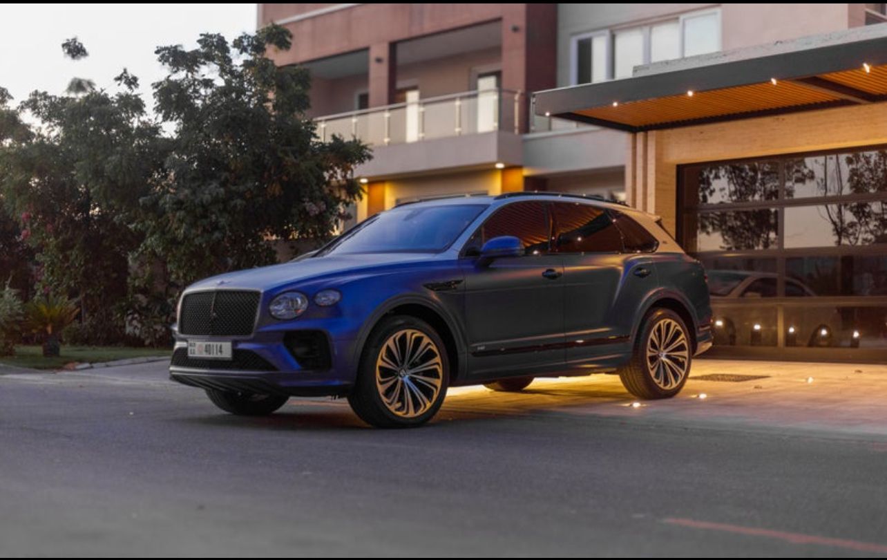bentley car rental dubai